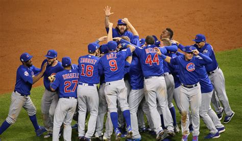 Filethe Cubs Celebrate After Winning The 2016 World Series