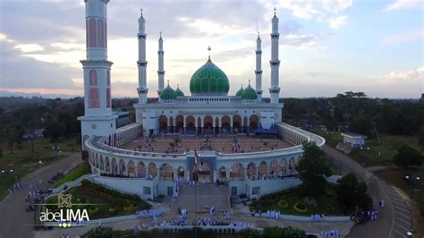 Keindahan Dan Kemegahan Masjid Agung Islamic Centre Nasional Rokan Hulu