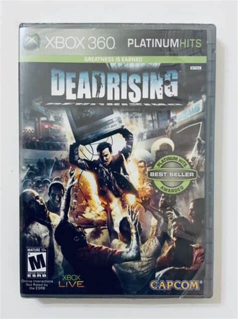 Dead Rising Platinum Hits Edition Microsoft Xbox 360 2006 For