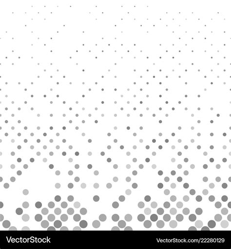 Grey Geometrical Abstract Dot Pattern Background Vector Image