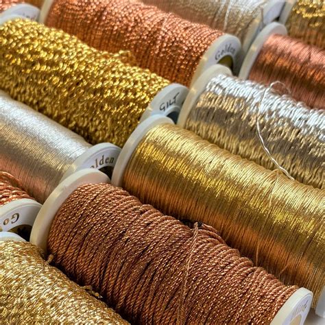 Goldwork Threads Golden Hinde
