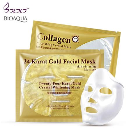 24k Gold Facial Mask Collagen Essence Face Mask Crystal Masks Repair