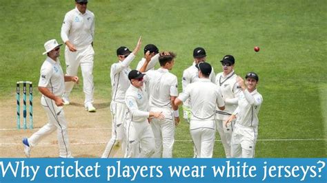 Why Cricket Players Wear White Jerseys Fact YouTube