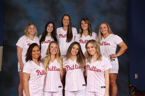 Phillies Ballgirls Philadelphia Pa