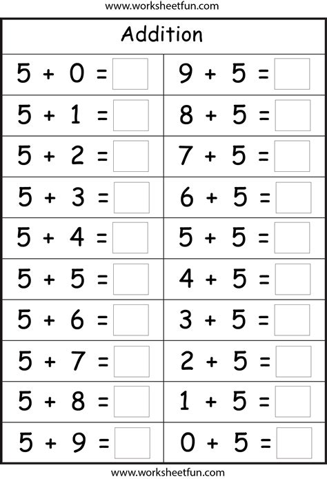 Basic Addition Facts 8 Worksheets Free Printable Worksheets Math