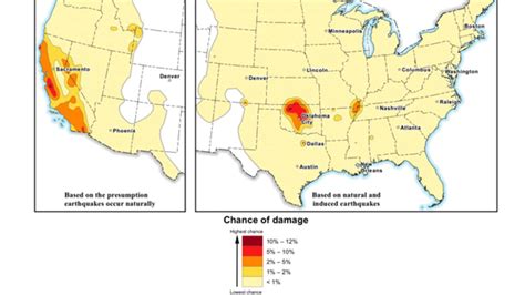 New USGS Earthquake Forecast Maps Include Tremors Caused by Humans