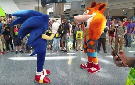 Video Game Mascots Sonic And Crash Dance Off Play By Play