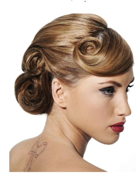 Prom Hairstyle Womens Hairstyles Retro Hairstyles Vintage Hairstyles