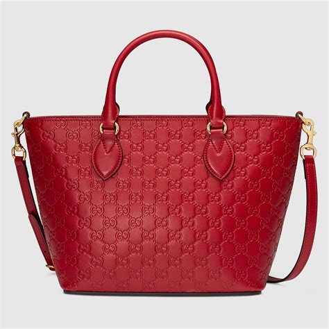 Gucci Signature Leather Tote Gucci Womens Totes 432124cwc1g6433