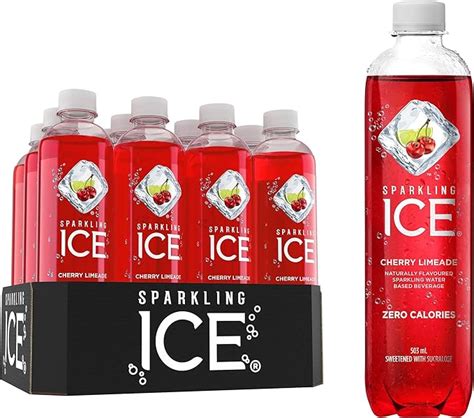 Sparkling Ice Cherry Limeade Sparkling Water Zero Sugar Zero Calories