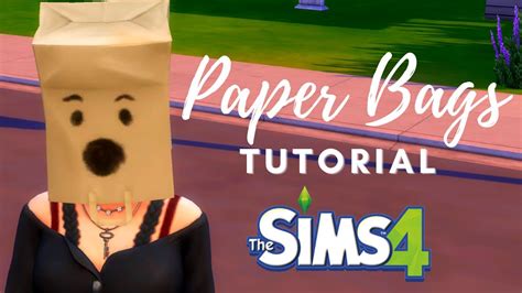 How To Remove Paper Bag From Head The Sims 4 Cheats Youtube