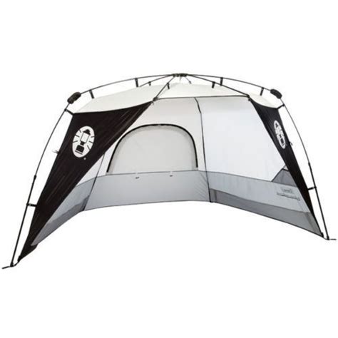 Coleman eaved canopy features a design that promotes a lighter weight and smaller pack size basic set up in about 3 minutes Coleman Outdoor Sun Shade Pop Up Tent Sports Beach ...