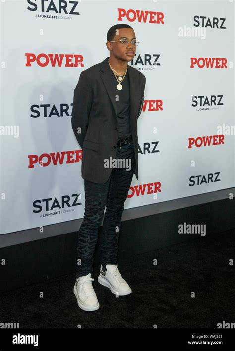 New York Ny August 20 2019 Michael Rainey Jr Attends Starz Power Season 6 Premiere At
