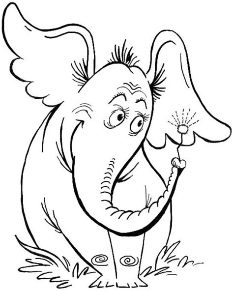 Horton Hears A Who Coloring Page | Dr seuss classroom door, Dr seuss classroom, Dr seuss