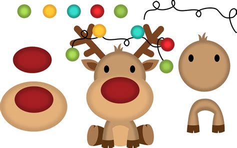 HOLIDAYS - Christmas Reindeer | Red nosed reindeer, Christmas crafts, Christmas reindeer