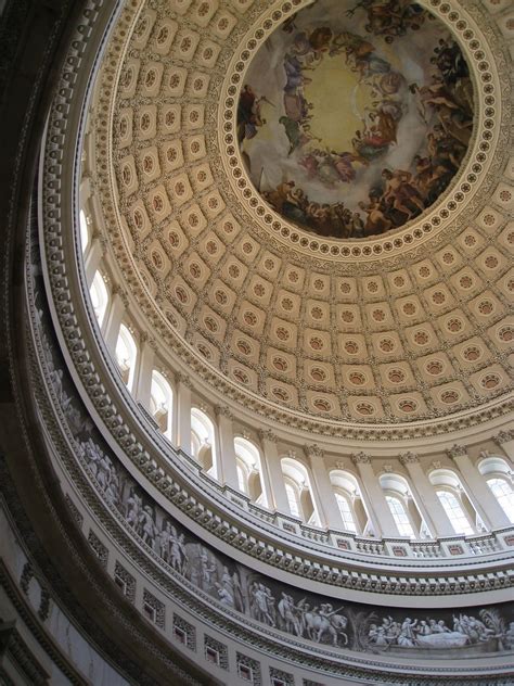 Capitol Rotunda The Ceiling Of The Rotunda At The Heart O Flickr