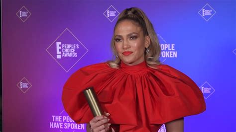 Jennifer Lopez Named The Peoples Icon Of 2020 At The E Peoples