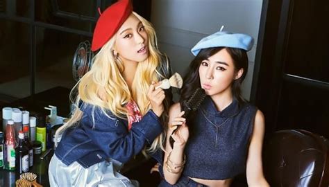 Hd Pictorial Of Sistars Bora And Snsds Tiffany For Cosmopolitan Daily Korean Celebrity