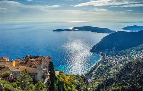 Free Download Wallpaper Sea The City Coast France Home Panorama France