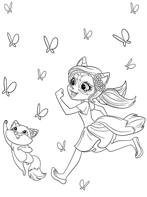 Enchantimals New Free Printable Coloring Pages Cute Coloring Pages