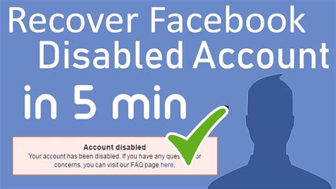 How To Recover Disabled Facebook Account In 5 Minutes 2018 Easy Step By