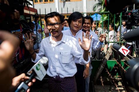 Incitement Charges Against Myanmar Journos Dropped