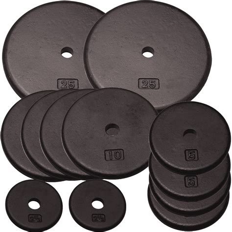 Body Solid 115 Lb Standard Weight Plate Set