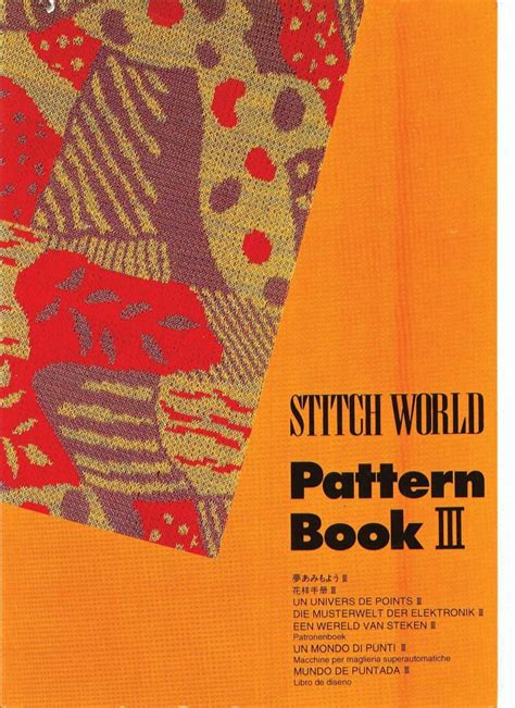 machine knitting patterns stitch world pattern book 3 punchcard 24 112 pages vintage book on pdf