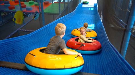 Super Fun Playground Slide Indoor Play Fun For Kids Youtube