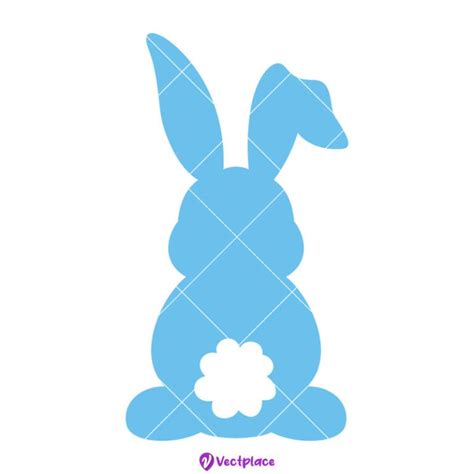 Free Easter Bunny Tail SVG - Vectplace