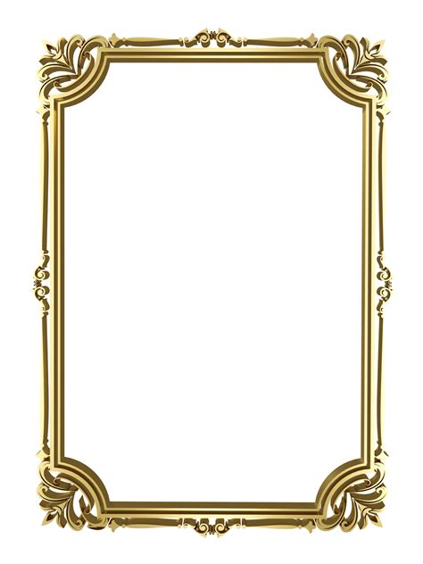Fancy Picture Frame Png
