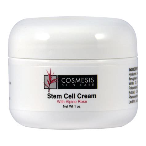 Stem Cell Cream With Alpine Rose Skin Stress Life Extension Australia