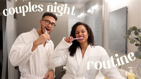 our night routine as a couple youtube
