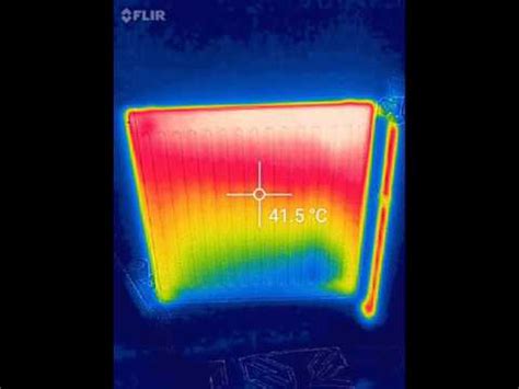 (of a disease or illness) leading gradually to death: Thermal Video of Radiator Heat Up Top Down - YouTube