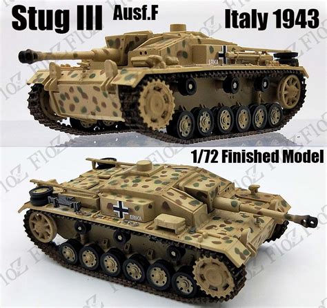 Wwii Sturmgeschutz Stug Iii Ausf F Italy 1943 172 Finished Tank Easy