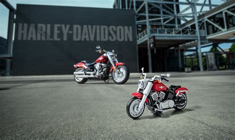 Lego Debuts Harley Davidson Fat Boy Motorcycle Model