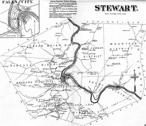 Fayette County Pennsylvania Maps 1872