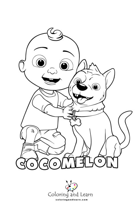 Cocomelon Coloring Pages 2023 Coloring And Learn
