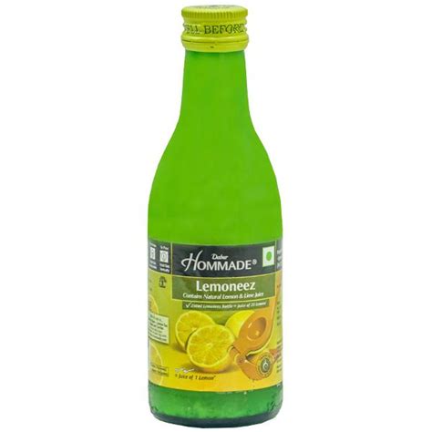 Buy Dabur Hommade Lemoneez Lemon And Lime Juice 250 Ml Online At Best Price In India Flipkart