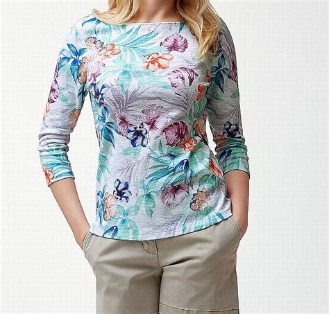 Tommy Bahama Tops Blouses Tommy Bahama Womens Sleeve Floral