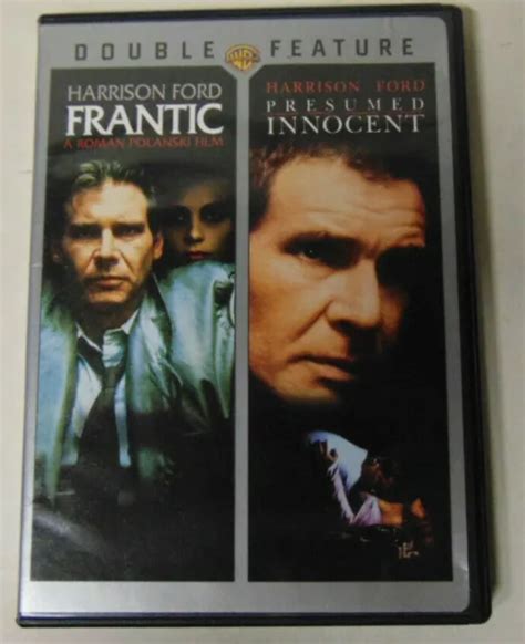 Harrison Ford Double Feature Dvd Frantic And Presumed Innocent
