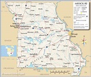 map of missouri
