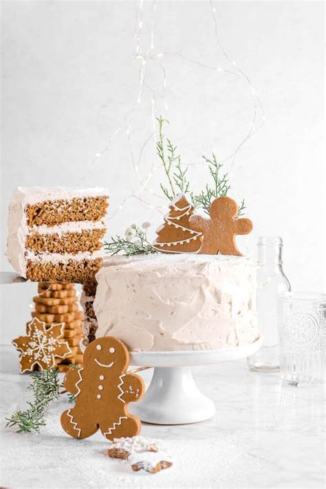 Gingerbread Layer Cake With Spiced Buttercream Frosting Recipe