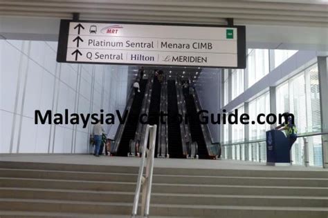 Kl sentral to bukit bintang center by mrt malaysia travel with mrt. Kuala Lumpur Sentral