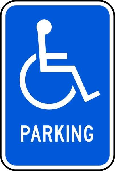 Lyle Ada Handicapped Parking Sign 18 X 12 L 30 12ha L 30 12ha Zoro