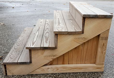 New Made To Order Treated Lumber Steps West End Lumber And Building