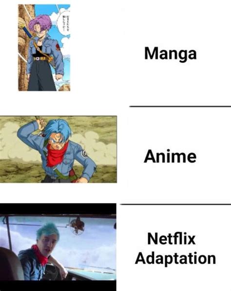 Lord slug and dragon ball z: Netflix adaptation meme 007 Dragon Ball Z Ninja - Comics And Memes