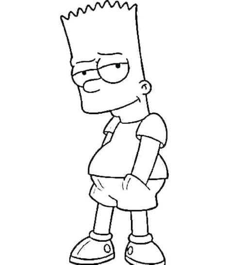 The Simpsons Character From The Simpsons Movie Coloring Pages Cartoon