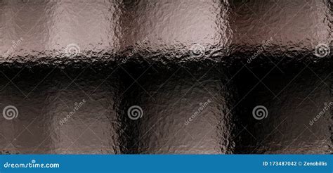 Matte Glass Rippled Background Tinfoil Texture Abstract Metal Texture Stock Illustration