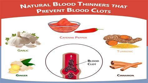 What are some natural ways to thin your blood? 5 Blood Thinning Foods To Reduce Blood Clots And The Risk ...